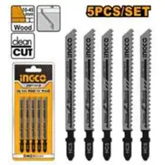 INGCO - SET HOJAS SIERRA CALADORA MADERA 5PCS