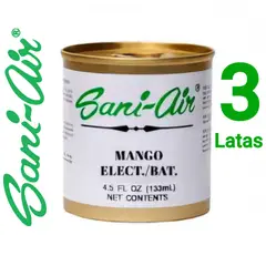 SANI AIR - 3 LATAS AROMATICAS MANGO