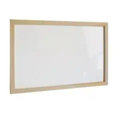 GENERICO - Pizarra Acrílica 40x30 Cm Con Marco De Madera