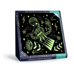 MIDEER - Scratch Art Card, Brilla Constelaciones