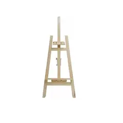 GENERICO - Atril Caballete Para Pintar De Madera Ajustable 70 cm