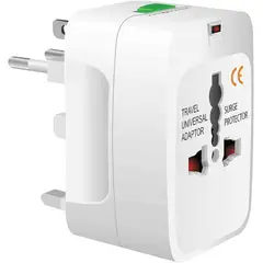 GENERICO - Enchufe universal de viaje adaptador internacional corriente