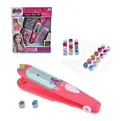 ANSALDO - Máquina para poner joyas en el pelo con aplicador