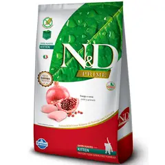 N&D - Alimento Gato Kitten Pollo Y Granada 7,5 kg