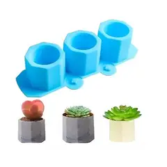 GENERICO - Moldes De Silicona Macetas Moldes Para Yeso Molde Para Velas