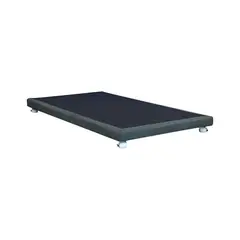 BLOCCARE - Base de Cama 1.5 Plaza de 190 cm / 8 cm - con Rueda Barril 1,2 cm