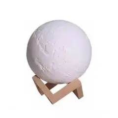 GENERICO - Humidificador Lámpara Luna 3d Difusor Aroma 3 Colores 800ml