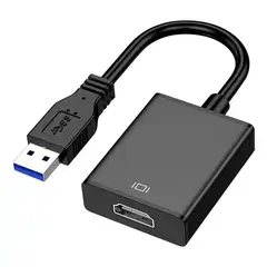 KUANGYE - Adaptador Video Usb 3.0 A Hdmi Full Hd 1080p