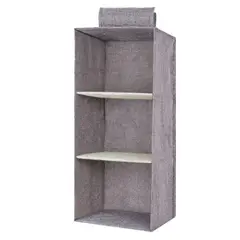 SANTU HOME & DECO - Organizador de Ropa Closet Colgante 3 Divisiones
