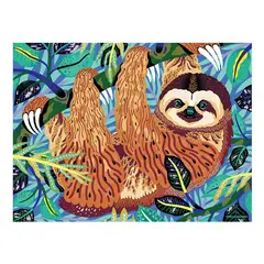 MUDPUPPY - Puzzle 300Pcs Perezoso Pigmeo Peligro De Extinción