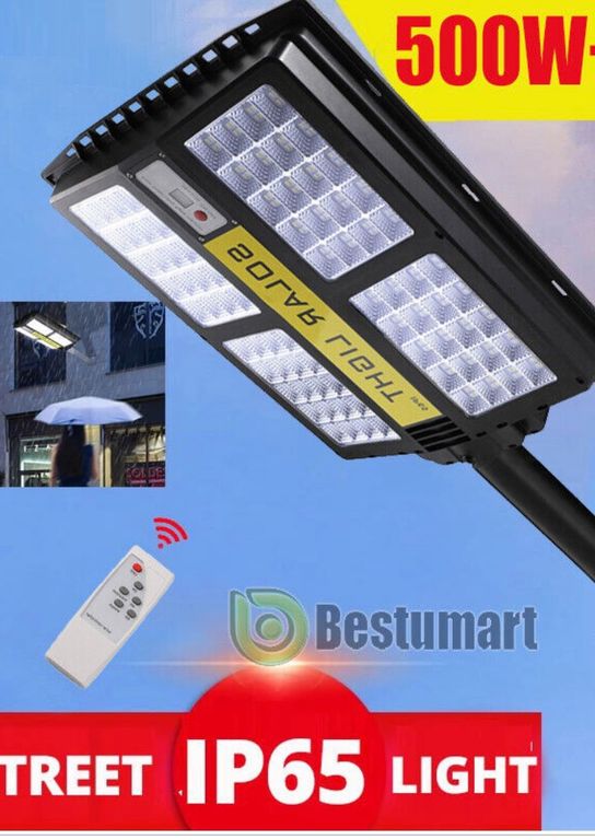 500W Foco Solar De Calle StreetWalk