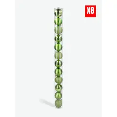 HERRERA MAISON - Combo X8 Sets 12 Esferas 6 CM Verde