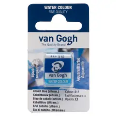 VAN GOGH - Acuarela en Pastilla - 512 Azul Cobalto Ultramar