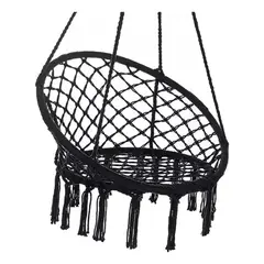 GENERICO - Silla Colgante Terraza Columpio Hamaca Macrame Hogar Jardin