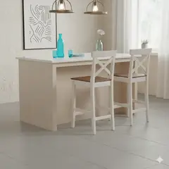 MUEBLES NATIVA - Combo 2 Taburetes X 43x40x110