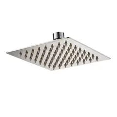 ESHOPANGIE - Plato Ducha Cuadrado Acero Inoxidable 20 Cm