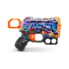 X-SHOT - Lanzador de dardos X SHOT Menace Skins 8 dardos - Spray tag