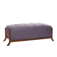 LATAM HOME - Banqueta Marsella Lino Gris Oscuro