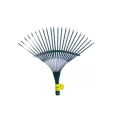GENERICO - Rastrillo Barre Hojas Metalico 22 Dientes