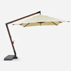 ROSEN - Quitasol Fibra Vidrio Cuadrada Beige