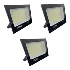 GENERICO - Pack x3 Focos Reflector Proyector Led 400 Watts Resistente Al Agua
