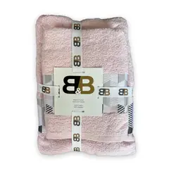 BYB - Juego De Dos Toallas Turcas Rosado/diseño B&b Kitchen - SC