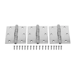 ODIS - Pack 3 Bisagras Con Rodamiento 3,5" x 3,5" x 2,2 Mm