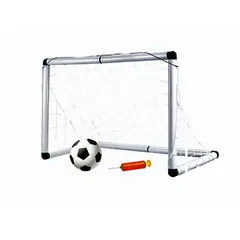 GENERICO - Arco Futbol Niño más Mini Pelota y Bombín 100cmx64cm