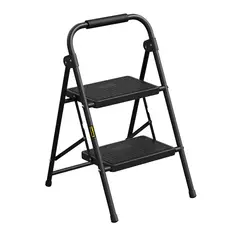 CASATUA - Escalera Plegable Multifunción Tonsteel 2 Peldaño Resistente