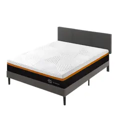 ZINUS - Cama Cambril 2 Plazas Long Resortes Pocket
