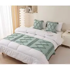 GENERICO - Piecera boho 60cmx200cm mas dos fundas fundas