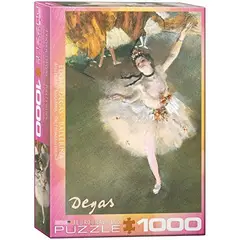 EUROGRAPHICS - 6000-2033 BALLERINA BY EDGAR DEGAS PUZZLE 1000