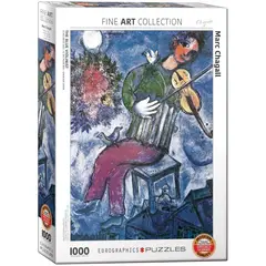 EUROGRAPHICS - 6000-0852 MARC CHAGALL LE VIOLONISTE BLEU