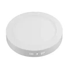 GENERICO - Foco Panel Plafon Led Sobrepuesto Redondo 12w Fria