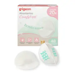 PIGEON - Absorbente De Leche Comfy Feel 48 Unid.