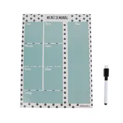 HOMEWELL - Pizarra Magnética para Refrigerador 21x28.5cm