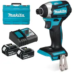 MAKITA - Atornillador Impacto 18 Volts BRUSHLESS 175 Nm DTD154RFE