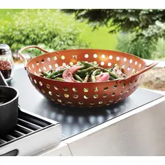 OUTSET - Wok Antiadherente color cobre
