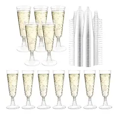 PASTELERIUS - 30 Copas De Champagne Copa Acrilico Copas Champaña copas acrílica champagne 5oz/162ml PASTELERIUSCL