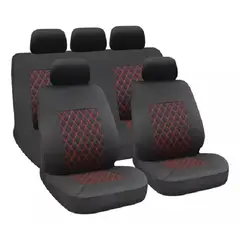 LISM - Kit Funda Cubre Asiento Cuero Auto Universal Luxury 216055
