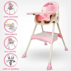 VOYAGE - Silla de comer nzn pink