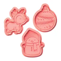 GENERICO - CORTADORES PARA GALLETAS DE NAVIDAD