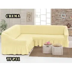 ANGELES DEL HOGAR - Fundas Para Sofa Cubresillones Texturisado Tipo L 5 cuerpos