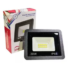 LISM - Foco Proyector Plano Led Reflector Multiled 30w Exterior 003358