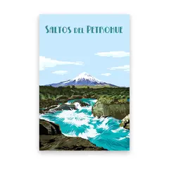 LENGA - Ilustración Saltos del Petrohué