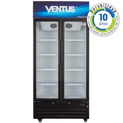 VENTUS - Visi-Cooler LG-550TC Turbo Cooling 2 Puertas 550 Lts