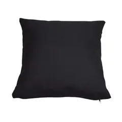 GENERICO - Cojín Olivia Negro Delta 50x50 cm Máxima Design