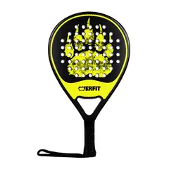 OVERFIT - Pala de Padel ProStrike 38mm Fibra Híbrida + Bolso