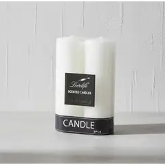 GENERICO - PACK DE 2 VELAS CIRIOS BLANCAS DE 15 X 5