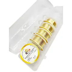 GENERICO - Kit De Alambres Para Bisutería Americraft Supply - Dorado